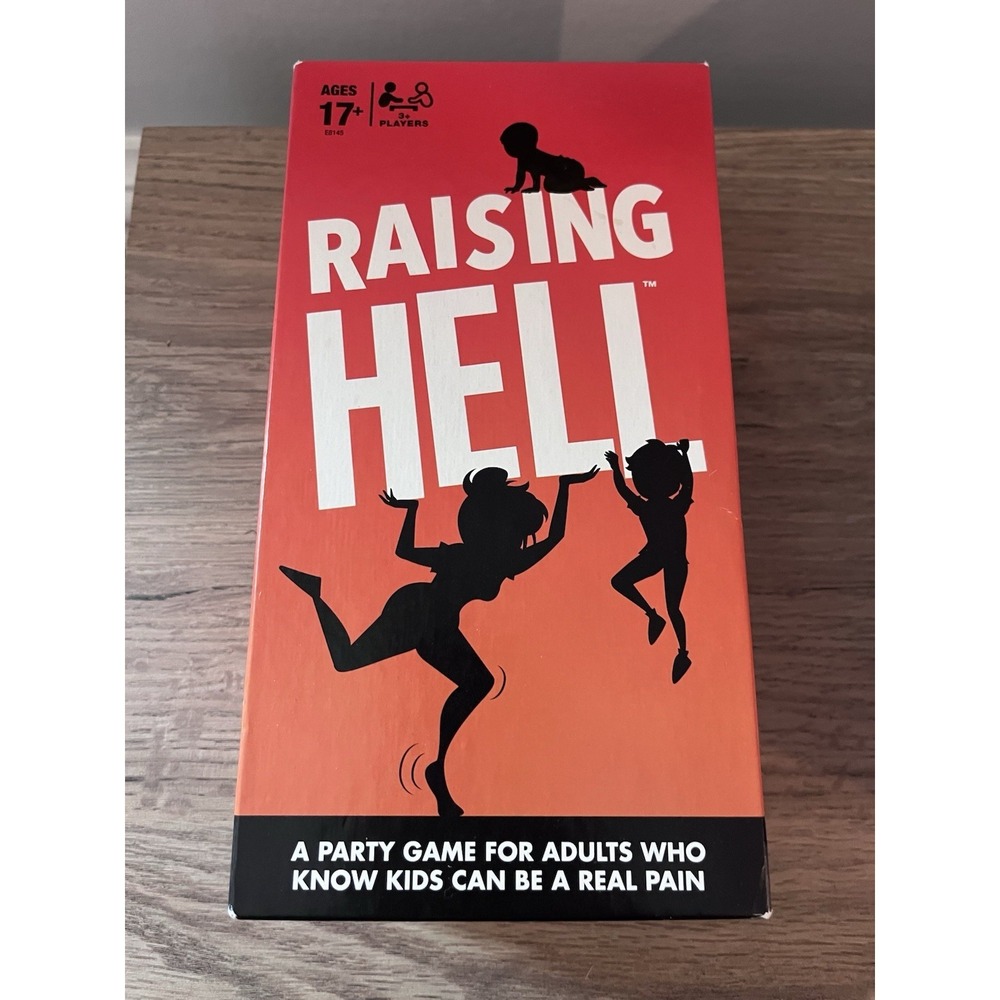 Hasbro Gaming Raising Hell Adult Party Card Game New/Sealed Wholesale Fun Game